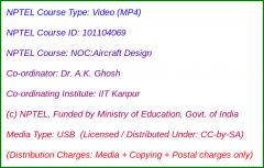 NOC:Aircraft Design (USB)