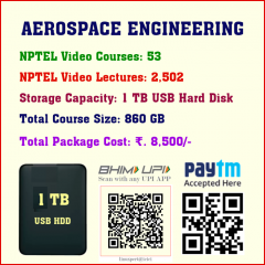 Aerospace Engineering (53 Video Courses in 1 TB USB HDD)