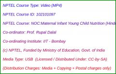 NOC:Maternal Infant Young Child Nutrition (Hindi)