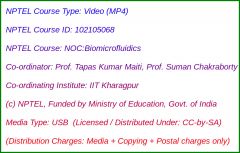 NOC:Biomicrofluidics (USB)