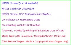NOC:Multiphase Microfluidics (USB)