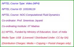 NOC:Computational Fluid Dynamics (USB)