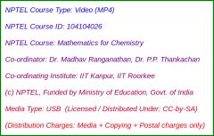 Mathematics for Chemistry (USB)