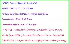 NOC:Bioinorganic Chemistry (USB)