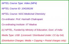 NOC:Medicinal Chemistry (USB)