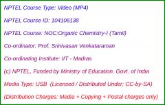 NOC:Organic Chemistry-I (Tamil)