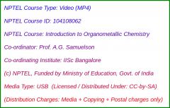 Introduction to Organometallic Chemistry (USB)