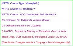 NOC:Unsaturated Soil Mechanics (USB)