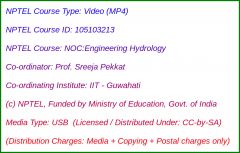 NOC:Engineering Hydrology