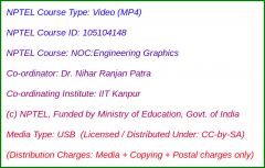 NOC:Engineering Graphics (USB)