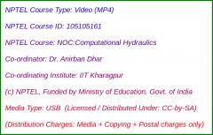 NOC:Computational Hydraulics (USB)