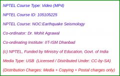 NOC:Earthquake Seismology