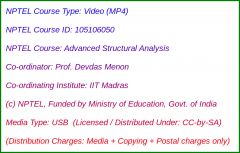 Advanced Structural Analysis (USB)
