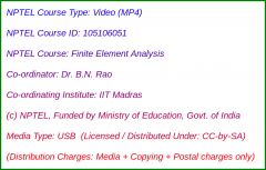 Finite Element Analysis (USB)