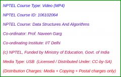 Data Structures And Algorithms (USB)