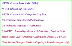 NOC:Computer Graphics (USB)