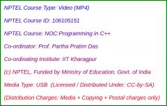 NOC:Programming in C++ (USB)