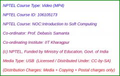 NOC:Introduction to Soft Computing (USB)