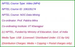 NOC:Data Mining (USB)