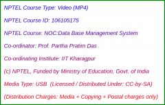 NOC:Data Base Management System (USB)