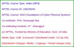 NOC:Foundations of Cyber Physical Systems