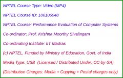 Performance Evaluation of Computer Systems (USB)