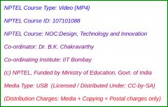 NOC:Design, Technology and Innovation (USB)