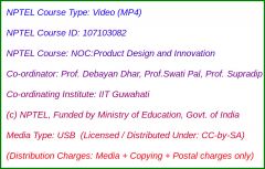 NOC:Product Design and Innovation (USB)