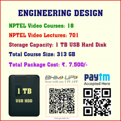 Engineering Design (18 Video Courses in 1 TB USB HDD)