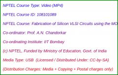 Fabrication of Silicon VLSI Circuits using MOS technology (USB)