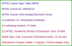 NOC:Analog Electronic Circuit (USB)