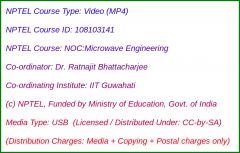 NOC:Microwave Engineering (USB)