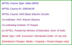 NOC:Basic Electric Circuits (USB)