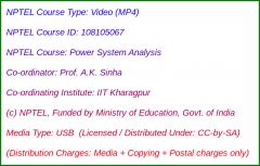 Power System Analysis (USB)