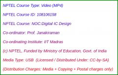 NOC:Digital IC Design (USB)