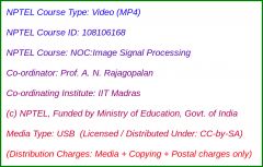 NOC:Image Signal Processing (USB)