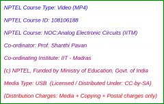 NOC:Analog Electronic Circuits (IITM)