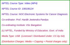 NOC:Electronic Systems for Cancer Diagnosis (USB)