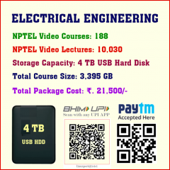 Electrical Engineering (188 Video Courses in 4 TB USB HDD)