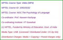 NOC:The Psychology of Language (USB)