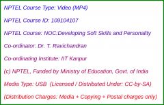 NOC:Developing Soft Skills and Personality (USB)