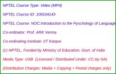 NOC:Introduction to the Pyschology of Language (USB)