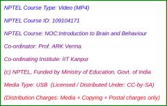 NOC:Introduction to Brain and Behaviour (USB)