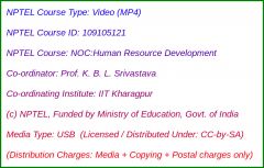 NOC:Human Resource Development (USB)