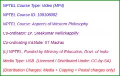 Aspects of Western Philosophy (USB)