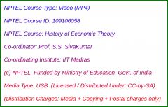History of Economic Theory (USB)