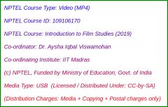 Introduction to Film Studies - 2019 (USB)