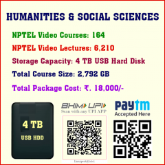 Humanities and Social Sciences (164 Video Courses in 4 TB USB HDD)