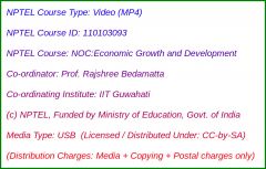 NOC:Economic Growth and Development (USB)