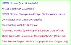 Strategic Marketing - Contemporary Issues (USB)